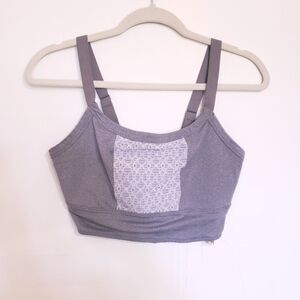PRANA sport bra gray